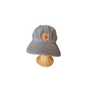 Carhartt Mens Grey Adjustable Strapback Hat